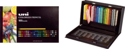 Mitsubishi Pencil Uni Colored Pencil (36,72,100) Colors Set
