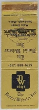 Front Strike Matchbook Cover Daniel Webster Inn Sandwich MA