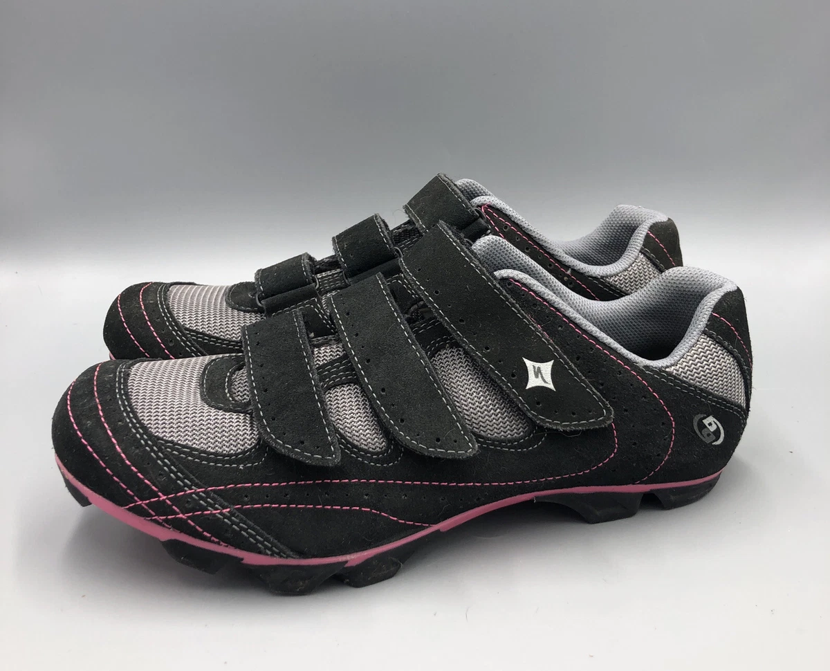 Specialized Riata Womens Mtb Koman Slate Pink Spin Shoes Size 10.5