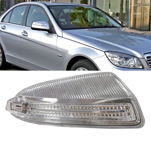 Right Door Mirror Turn Signal Yellow Light Fit Mercedes W204 C250 C300 C350 C63