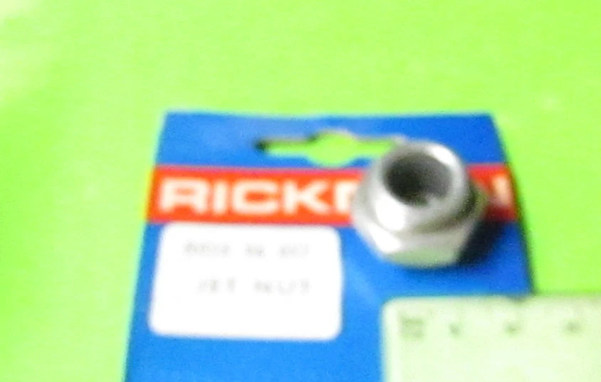 Tuerca a chorro carburador Rickman Montesa NOS 250 VR MX Cappra Amal 389 p/n R058 06 057 Foto 3 de 3