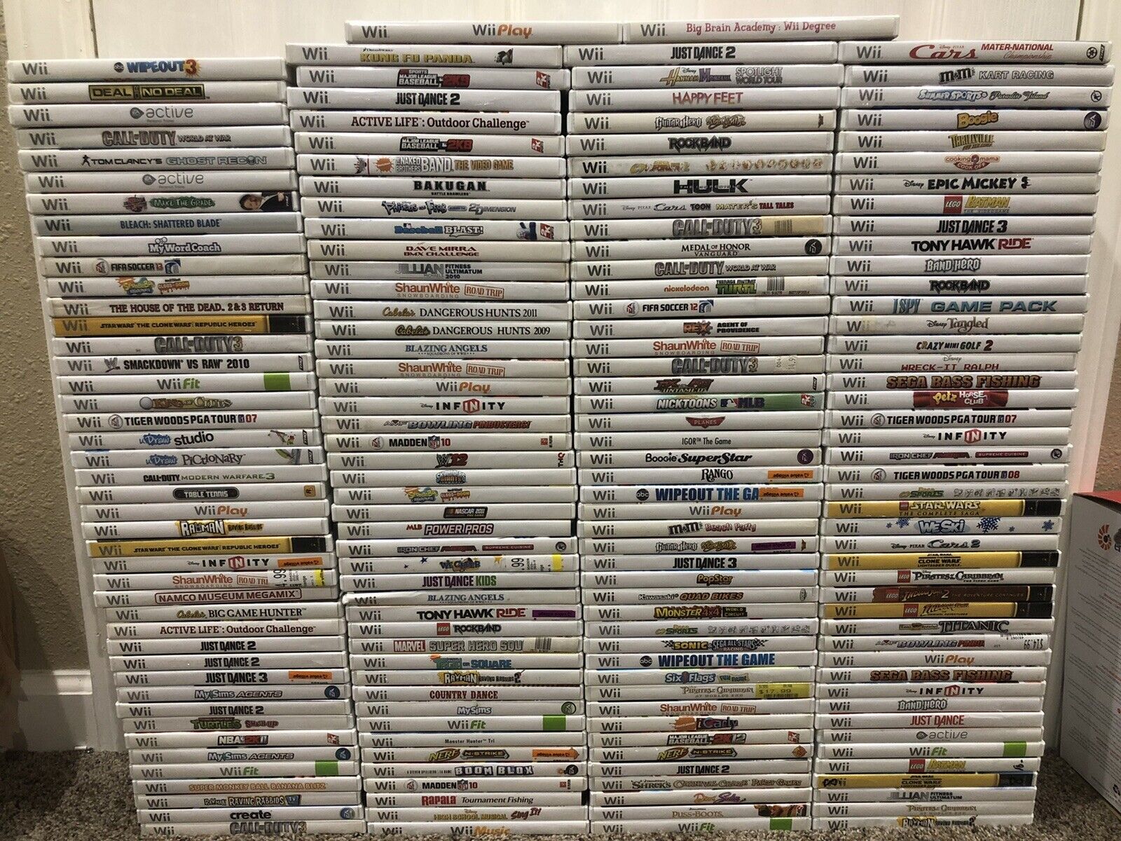 Nintendo Wii Game Lot. Pick & Choose. Mario, Sonic, Just Dance, etc!