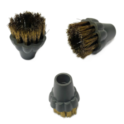 Spazzolini Polti PAEU0297 - Set 3 Pezzi, Setole Ottone, Per Pulizia Angoli, Compatibili Vaporetto - Foto 5