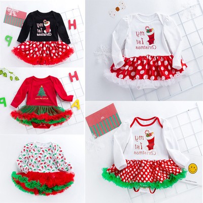 baby first christmas dress