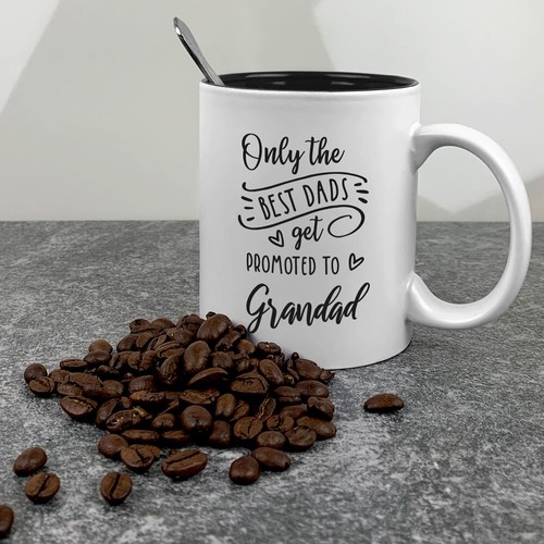 Personalised 2 x Coffee Mugs Only The Best Parents Get Promoted To Grandparents - Picture 16 of 77