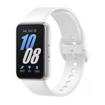 Samsung Galaxy Fit3 crush white Smartwatch 1,6 Zoll Uhr