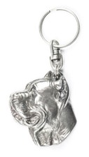 Cane Corso, Italian Corso Dog, Butcher Dog - Silver Plated Dog Pendant