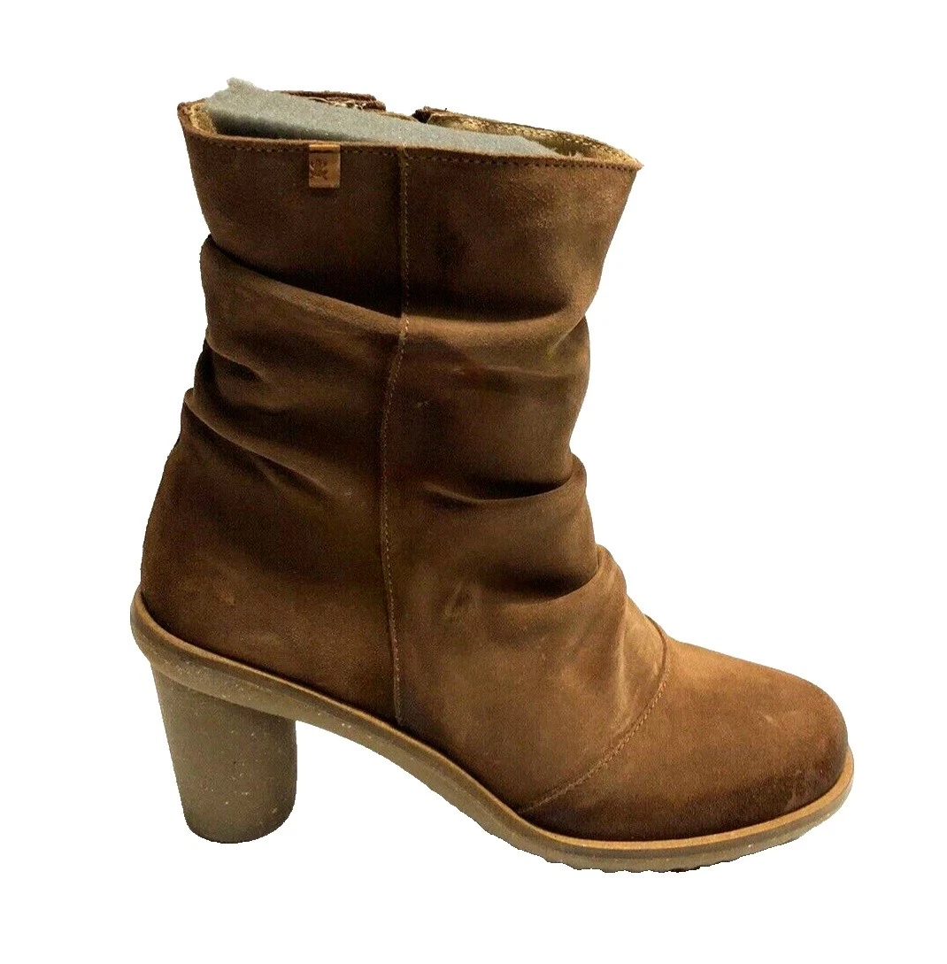 Botas de ante para mujer El Naturalista