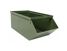 Stackable Storage Bins open front-hopper style Stackbin #8 (24"L x 10"W x 8"H)