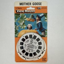 View-Master 3-D Mother Goose 3 Reel Pack 1980 MPN 4211 Recommended Age 3-7 Years