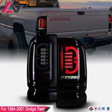 Led Tail Lights For 1994-2001 Dodge Ram 150025003500 Smoke Rear Brake Lamps Led Tail Lights For 1994-2001 Dodge Ram 150025003500 Smoke Rear Brake Lamps