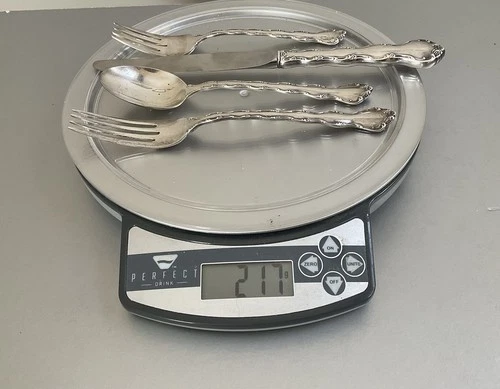 Reed & Barton Sterling Silver Flatware Lot – 160g .925 – Knife Handle Sterling