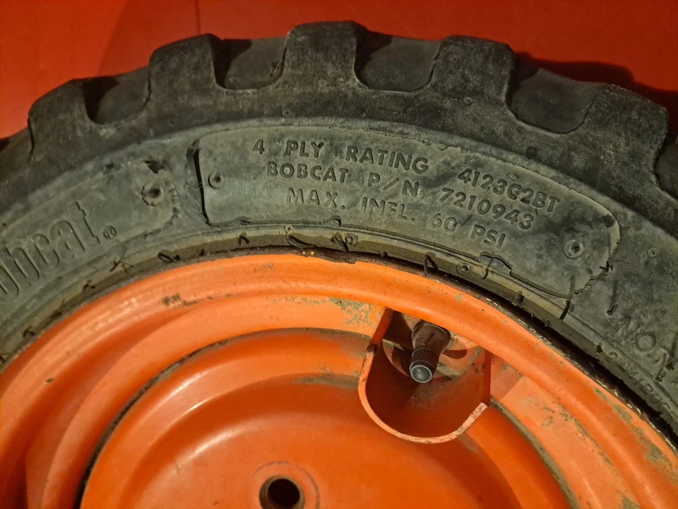 GENUINE BOBCAT 5.70-12 Skid Steer Tires/wheel - Image 4 of 4