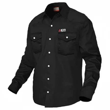 NEXFR FR  Shirts for Men | Welding Shirt with Pearl Snap Buttons | NFPA2112