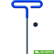 Industrial Grade T-Handle Hex Key Set Metric Tools W/ Cushion Grip Storage Pouch