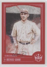 2018 Panini Diamond Kings Red Frame Heinie Groh #46 2g8