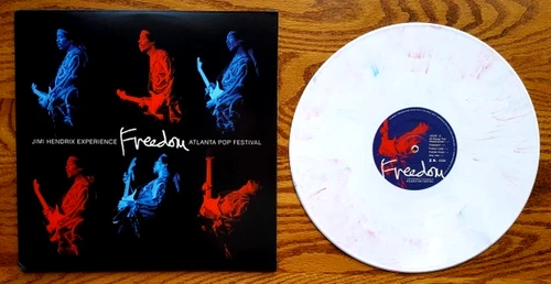 JIMI HENDRIX - Freedom : Atlanta Pop Festival QRP GRUNDMAN New white  Vinyl LP