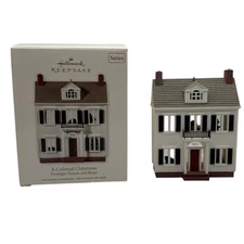 Hallmark Keepsake Ornament A Colonial Christmas Nostalgic Houses and Shops 2010