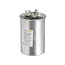 40/5 uF 440/370V Round Dual Run Capacitor, HVACR Units, Service & Install