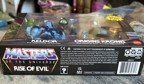 Mattel Masters of the Universe: Rise of Evil - Keldor and Origins Kronis Acción - Imagen 9 de 10