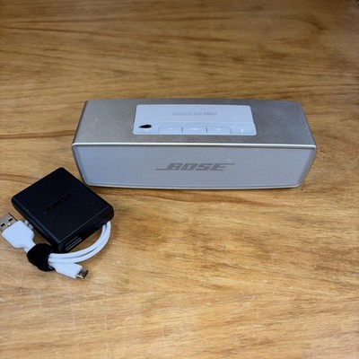 Bose SoundLink Mini II Special Edition Speaker - Triple Silver - No Dock -Tested
