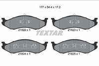 Textar Bremsbelagsatz, Scheibenbremse 2182202 FüR Jeep KIA