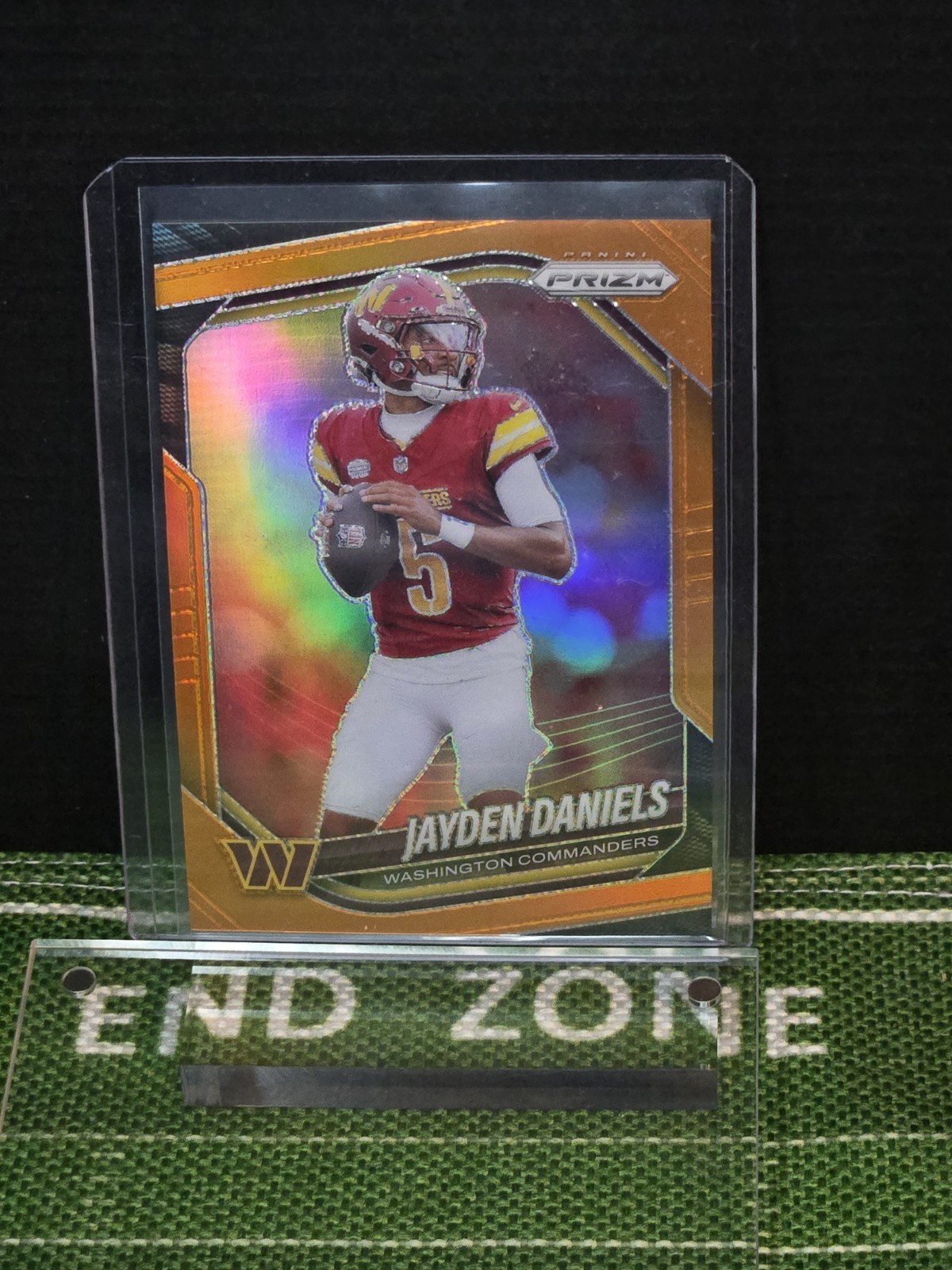 2025 Panini Prizm - Jayden Daniels #278 Orange Prizm /249