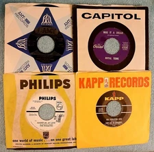 1963 Four Doo Wop Singles - Royal Teens & The Roomates - Amy 877 Rock 7" EX
