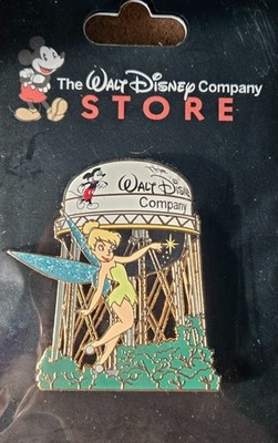 Disney Tinkerbell in Front of the Walt Disney Company Water Tower pin NEW