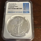 2025-W Proof $1 American Silver Eagle Congratulations Set NGC PF70UC FDI First