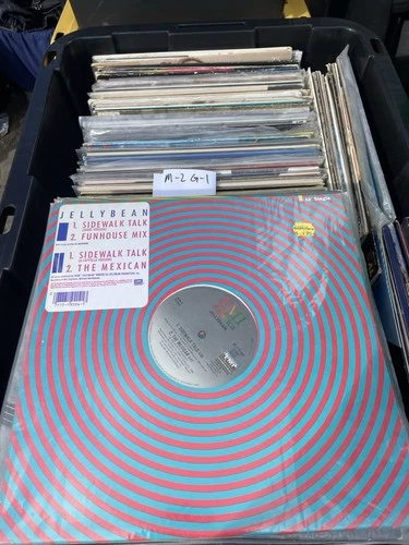 JELLYBEAN "Sidewalk Talk" 1984 12" Single  EMI America ‎– V-19204 MADONNA