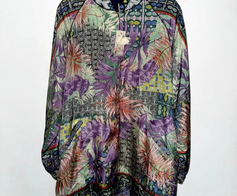 Johnny Was Bordona Jacket Silk Kimono S;NWT - Image 2 of 4