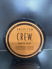 American Crew Men's Hair Matte Clay with Medium/High Hold, 3 oz