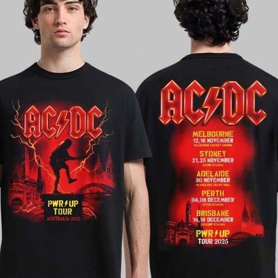 ACDC Australia PWR Up Tour 2025 Official Exclusive T-Shirt