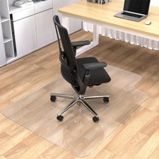Office Chair Mat for Hardwood Floor, 36"x48" Clear Desk Chair Mat Easy Glide ...