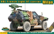 Milan VBL Franch Light AT carrier, 1/72 - ACE ACE72421