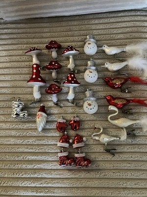 Christbaumschmuck Konvolut 24 Teile Gebraucht Guter Zustand Weihnachten Deko
