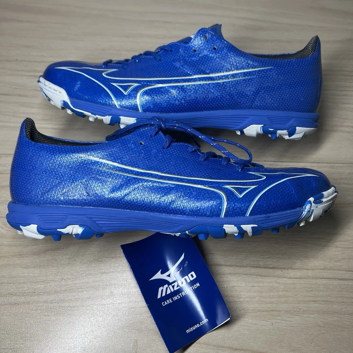 美津浓蓝色足球鞋与钉鞋男| eBay
