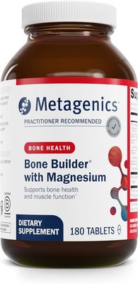 Metagenics Bone Builder with Magnesium - for 180 Count (Pack of 1) 