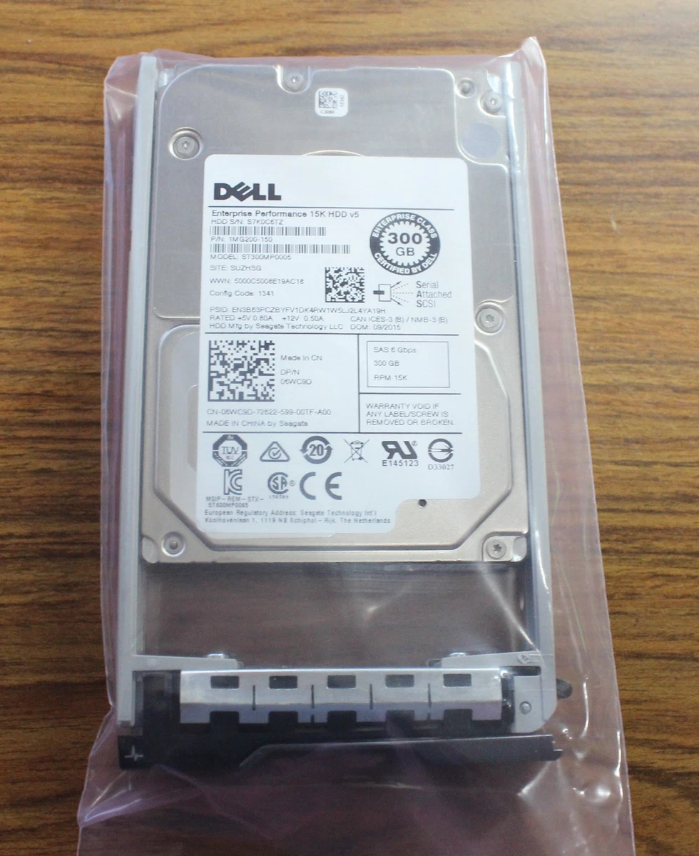 Dell 300GB SAS 2.5 Inch Internal Hard Disk Drives for sale | eBay
