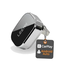  Wireless CarPlay & Android Auto Adapter [2025 Upgrade], Aero-Aluminum Body & 