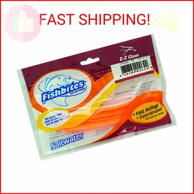 Fishbites E-Z Clam - Fast Acting (Orange)