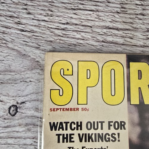 SPORT Magazine Vintage Sept 1965 Cover LOU GEHRIG JOE DiMAGGIO Baseball Vintage - Picture 6 of 13