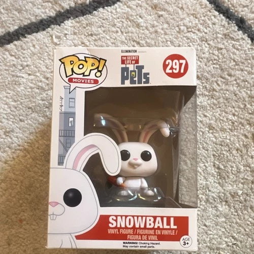 Funko Pop! Movies Snowball Vinyl Figure The Secret Life of Pets 297