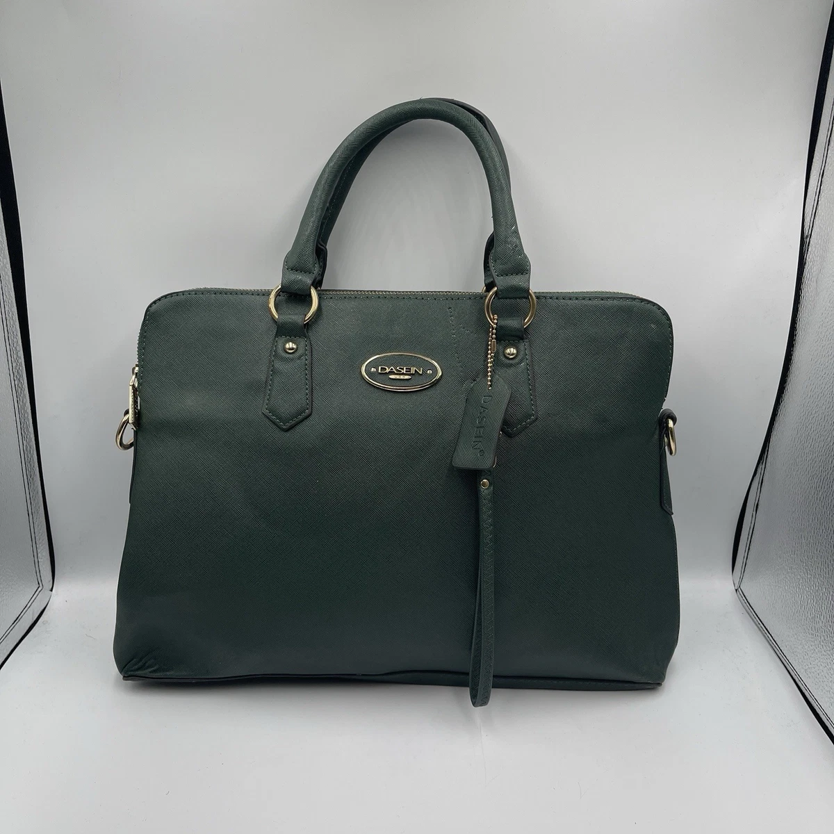 Dasein Borsa A Tracolla Donna Con Lucchetto - Portafoglio E Borso In Uno, 13.6x10.6x6.7 Cm, Colore Nero - 3