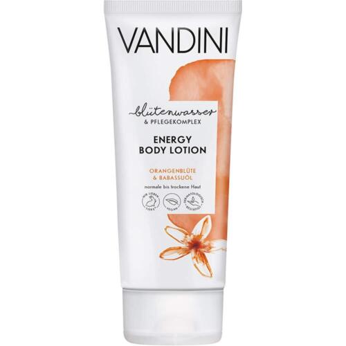 VANDINI ENERGY Body Lotion Orange Flower & Babassu Oil, 3 Pack (3 x 200ml) - Picture 1 of 1