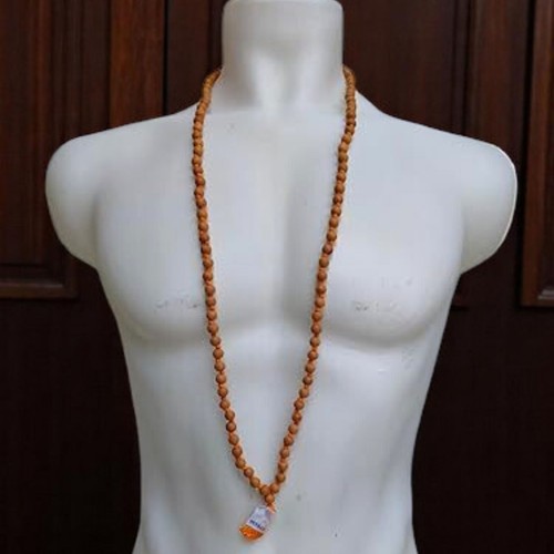 Sandalwood Japa Mala 8mm – Hand-Knotted Prayer Beads for Meditation & Yoga - Picture 4 of 4