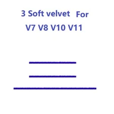 Plush Strips Replacement 3pcs For Dyson V7 V8 V10 V11 Vacuum Cleaner Practical