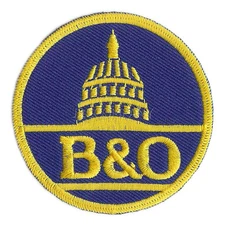 Patch-Baltimore & Ohio - B&O   #11285 Gold  NEW 