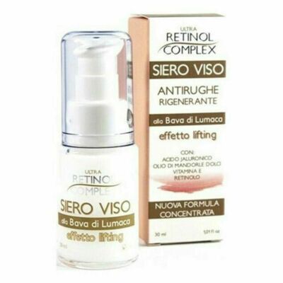 RETINOL COMPLEX GESICHTSSERUM SCHNECKENSCHLEIM ANTI-FALTEN REGENERIEREND LIF EFFEKT 30ml